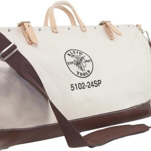Klein Tools 5102 – 24sp Deluxe bolsa de herramientas de lona, 61 cm