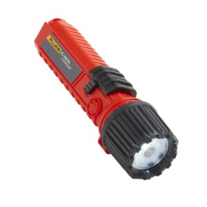 Fluke FL-150 EX Intrinsically Safe Flashlight, 150 Light output, Degrees_Fahrenheit, to Volts, Amps,, Red