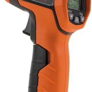 Klein Tools IR5 | Termómetro infrarrojo con doble láser y pantalla retroiluminada | Mide temperaturas sin contacto de -30 a 400 °C | Termómetro digital | Herramientas | Incluye funda y batería