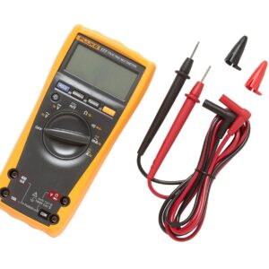 Fluke 177 ESFP True RMS Digital Multimeter with Backlight, 50 Megaohm Resistance, 1000V AC/DC Voltage, 10A AC/DC Current