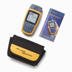 Fluke Networks - Verificador de cables de cobre MS2-100 MicroScanner2 con tonalización IntelliTone integrada, soluciona problemas de RJ11, RJ45, coaxial, prueba 10/100/1000Base-T y VoIP