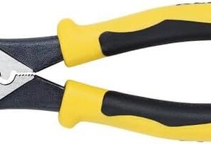 Klein Tools J213-9NECR Journeyman™ Side-Cutting Pliers, Hi-Leverage NE, Crimp Die