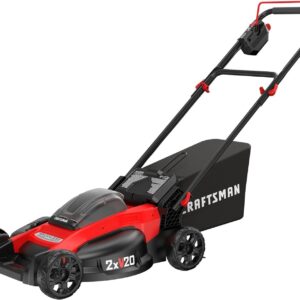 Craftsman CMW220P2 V20* 2x20V 20 Pulgadas sin escobillas cortadora de Empuje inalámbrica