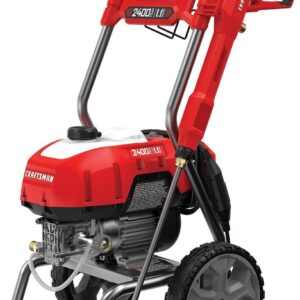 CRAFTSMAN - Lavadora eléctrica a presión, Agua fría, 2400 PSI, 1.1 GPM, con Cable (CMEPW2400)