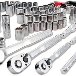 CRAFTSMAN - Juego de herramientas mecánicas, estándar (SAE) y juego de herramientas de combinación métrica, 268 piezas (CMMT45301)
