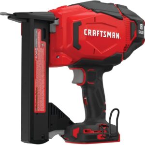 CRAFTSMAN V20 Grapadora de corona estrecha, sin cables, calibre 18, solo herramienta (CMCN618NB)