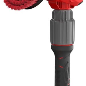 CRAFTSMAN V20 Kit de limpieza de energía inalámbrico 2 en 1, multiusos, incluye cepillo para polvo de cerdas, batería de 2 Ah, cargador de batería V20 y 60 pulgadas Barra telescópica (CMCPS520D1)