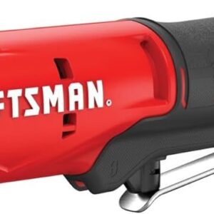 CRAFTSMAN V20 Kit de llave de carraca inalámbrica, unidad de 3/8 pulgadas, 300 RPM, hasta 35 pies de torque, batería y cargador incluidos (CMCF930D1)