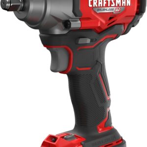 CRAFTSMAN V20 Llave de impacto inalámbrica, 1/2 pulgadas, solo herramienta desnuda (CMCF921B)