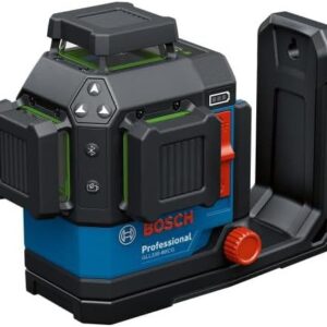 BOSCH GLL330-80CGN - Láser de nivelación y alineación de tres planos conectado, 18 V, 360º