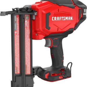 CRAFTSMAN V20 Clavadora Brad, 18GA, sin cable, solo herramienta desnuda (CMCN618B)
