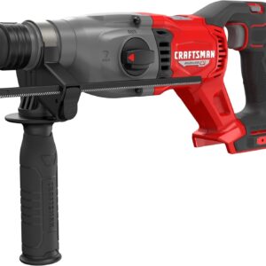 CRAFTSMAN V20 RP SDS - Taladro de martillo giratorio, sin cable, 7/8 pulgadas, 2 julios, solo herramienta desnuda (CMCH234B)