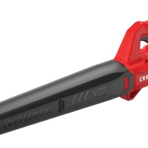 CRAFTSMAN - Kit de soplador de Hojas inalámbrico de 20 V MAX con batería y Cargador Incluido (CMCBL710D1) Rojo