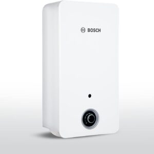 Bosch, Calentador de agua instantáneo gas Nat Modulante, para 2 regaderas, Ahorro de hasta un 78% de gas, Boiler de paso, Capacidad 13L, Modelo Balanz