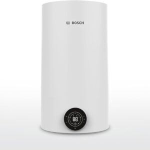 Bosch, Calentador de Agua Eléctrico de Depósito de 220 V, 120 Litros, Modelo Smart tank, Display Touch, 5 modos de manejo.