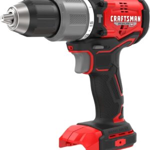 CRAFTSMAN V20 Taladro de martillo inalámbrico, 1/2 pulgadas, solo herramienta desnuda (CMCD732B)