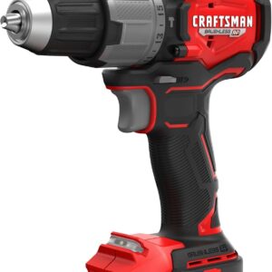 CRAFTSMAN V20 Taladro de martillo inalámbrico de 1/2 pulgadas, solo herramienta desnuda (CMCD726B)