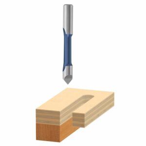 BOSCH 85146B50 - 50 piezas 1/4 pulgadas x 3/4 pulgadas. Brocas rectas de acero de alta velocidad para panel piloto de 1 fuga
