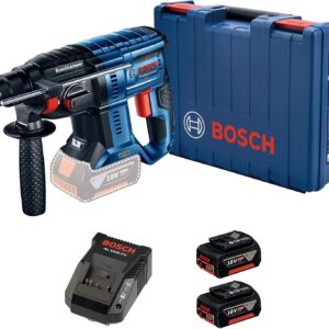 Bosch Martillo perforador GBH 180-LI 18V 2 baterías y maletín