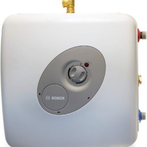 Bosch Thermotechnology - Calentador de agua eléctrico con minitanque Tronic 3000 T de 7 galones (ES8), elimina el tiempo de uso de agua caliente, montado en estante, pared o suelo