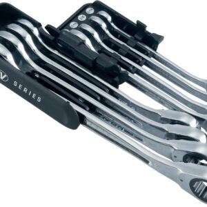 Craftsman Serie V - Juego de llaves de carraca combinadas, SAE, 8 piezas (CMMT87350V)