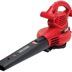 CRAFTSMAN Soplador de Hojas 3 en 1, Aspirador de Hojas y triturador, hasta 230 mph, 12 amperios, eléctrico con Cable (CMEBL700)