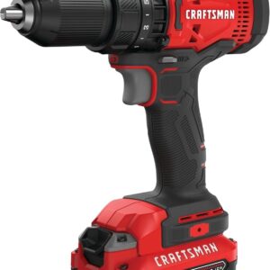 CRAFTSMAN - V20* Kit de taladro/desarmador inalámbrico (CMCD700C1)