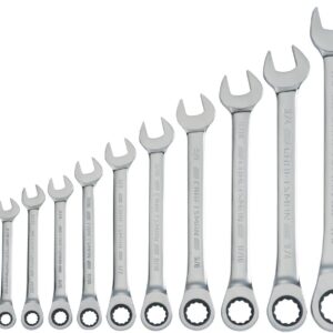 CRAFTSMAN Juego de Llaves Combinadas en Pulgadas con Matraca 11 Piezas CMMT87022