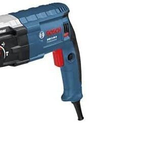 BOSCH Martillo perforador con SDS plus GBH 2-28 D Professional + Bosch 2608578765 Set Maletín Cinceles y Brocas, 11 piezas