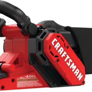 CRAFTSMAN Lijadora eléctrica de 7 amperios, 3 pulgadas x 21 pulgadas, con cable (CMEW213)
