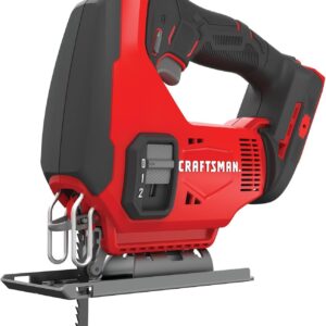 CRAFTSMAN Sierra Caladora 20V Inalámbrica sin Bateria Incluida CMCS600B