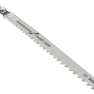 Bosch 100 piezas 5-1/4 pulgadas 5-10P TPI Progressor para madera con clavos T-Shank hojas de sierra