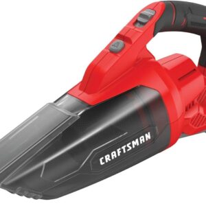 CRAFTSMAN V20 CMCVH001C1 - Aspiradora de Mano inalámbrica, 45 CFM, Sistema de filtración de 2 etapas con Filtro, batería y Cargador Incluido