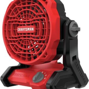 CRAFTSMAN 20V MAX* Ventilador inalámbrico, solo herramienta (CMCE001B), rojo