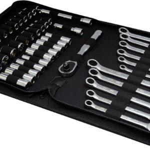 CRAFTSMAN - Juego de herramientas de mecánica móvil, 3/8 pulgadas, carraca de 72 dientes, 47 piezas (CMMT12119)