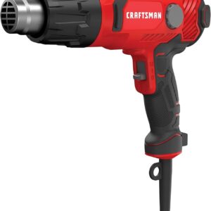 CRAFTSMAN - Pistola de calor, con cable, ajuste de calor variable de hasta 1200 grados, 1500 vatios (CMEE531)