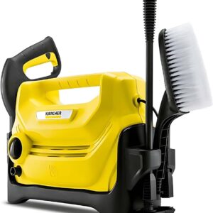 Kärcher Hidrolavadora K2 Horizontal, electrica de Alta presion 1600 PSI, Potencia 1.4 KW, Amarillo, Modelo K2-Horizontal