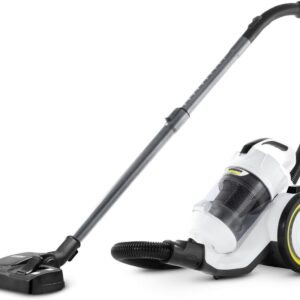 Karcher Aspiradora, Capacidad de 1.5 litros, Color Blanca, Modelo VCL-3 Cyclonic