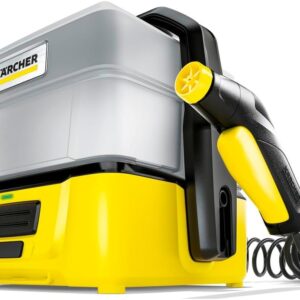 Karcher OC 3 Plus Lavadora a Presion con Bateria 72 PSI, Manguera 9 ft, 0.53 GPM, Negro