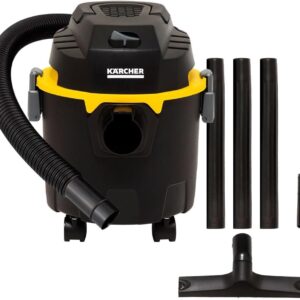Kärcher Aspiradora 10 litros para Sólidos y Líquidos WDL 1 Black