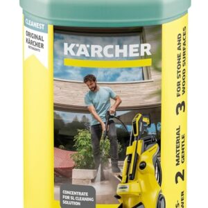 Kärcher Limpiador concentrado RM 564, para limpieza de balcones y terrazas de madera y piedra, 500 ml de concentrado diluido, 5 l de líquido de limpieza