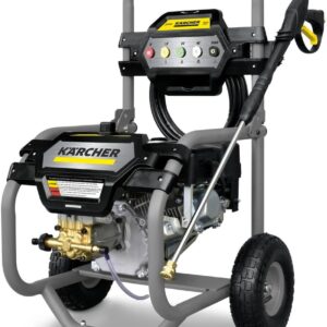 KÄRCHER Hidrolavadora Motor de Gasolina, Caudal de 9 litros, 3200 PSI, Color Gris con Negro, Modelo G3200