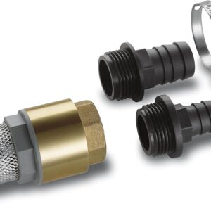 Kärcher 6.997-341.0 Filtro de succión premium con tope de reflujo, (Ø) 47 mm, negro, plata, oro