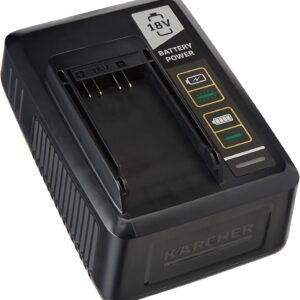 Kärcher - Cargador de Plataforma de 18 V, 2.5 y 5.0 Ah, 2.445-032.0
