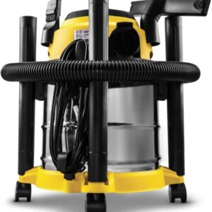 Kärcher Aspiradora 3 En 1 Agua Y Polvo 12l Color Amarillo, Mod. WDL1S