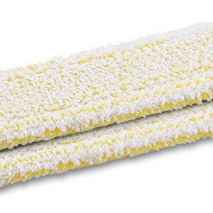 Karcher WV - Almohadillas para Orejas de Ventana para Uso en Interiores, paños de Microfibra para Ventana, compatibles con escobillas eléctricas WV 1 y WV 6, Paquete de 2