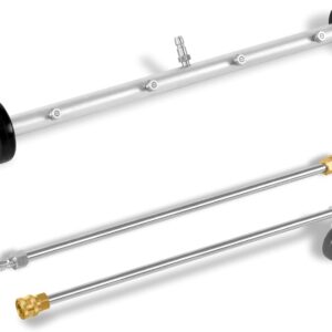 Kärcher Kärcher Kit de Limpiador de Tren de rodaje de 21 Pulgadas, Accesorio de Lavadora a presión para Limpiar Coches, Camiones, SUV, Incluye Ruedas giratorias