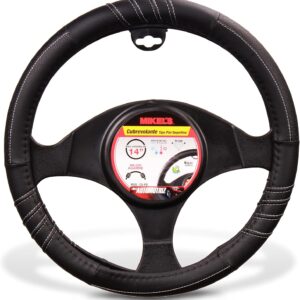 Mikel's CU-PD Cubrevolante Deportivo Universal de Piel Color Negro