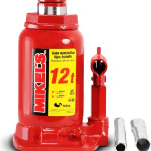 Mikel's G-12 Gato Hidráulico de Botella con Tornillo de Extensión 12 T