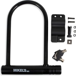 MIKEL´S Mikel's Candado Rígido de Acero Tipo U 1/2" C-1824